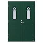 NorDan Parytterdörr Bor Pluto 892PG 13X20 V RAL 6005 8921320711999_6005