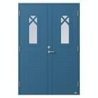 NorDan Parytterdörr Bor Pluto 892PG 17X20 V RAL 5007 8921720711999_5007