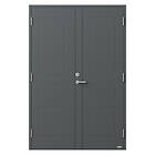 NorDan Parytterdörr Bor Tvillingarna 992P 17X20 H RAL 7012 9921720720999_7012
