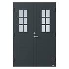 NorDan Parytterdörr Bor Tvillingarna 992PG 13X21 V RAL 7016 9921321711999_7016
