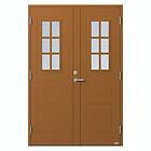 NorDan Parytterdörr Bor Tvillingarna 992PG 17X20 V RAL 8001 9921720711999_8001
