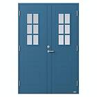 NorDan Parytterdörr Bor Tvillingarna 992PG 17X20 V RAL 5007 9921720711999_5007