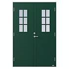 NorDan Parytterdörr Bor Tvillingarna 992PG 17X21 V RAL 6005 9921721711999_6005
