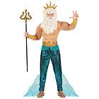 Widmann Poseidon Havets Gud Maskeraddräkt - Historiska maskeradkläder