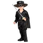 Widmann Maskerad Zorro Barndräkt - Äventyrliga maskeradkläder