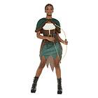 Smiffys Deluxe Sherwood Bågskytt Maskeraddräkt Robin Hood maskeradkläder Unisex