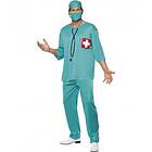 Smiffys Kirurg Maskeraddräkt - Läkare maskeradkläder