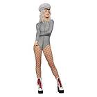 Smiffys Fever Miss Whiplash Bodysuit Maskeraddräkt Sexiga maskeradkläder