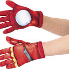 Rubies UK Iron Man Barnhandskar Maskeradtillbehör för barn Unisex Onesize