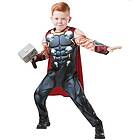 Rubies UK Thor Deluxe Barndräkt Avengers maskeradkläder Unisex (H cm) 116 128