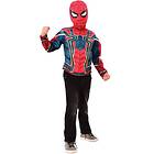 Rubies UK Iron Spider-Man Instant Barndräkt Spiderman maskeradkläder Unisex OSK