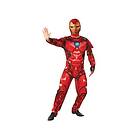 Rubies UK Marvel Iron Man Deluxe Maskeraddräkt Avengers maskeradkläder Unisex ST