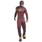 Rubies UK Justice League The Flash Maskeraddräkt Superhjälte maskeradkläder Unisex STD