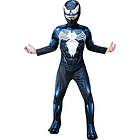 Rubies UK Venom Deluxe Barndräkt Superhjälte maskeradkläder Unisex L (H 128 cm)
