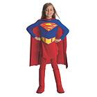 Rubies RubiesUK DC Comics® Supergirl Barndräkt - Superman maskeradkläder Unisex L (H 128 cm)