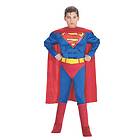 Rubies UK Klassisk Superman Deluxe Barndräkt maskeradkläder Unisex (H 116