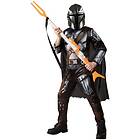 Rubies UK Star Wars Mandalorian Deluxe Barndräkt maskeradkläder Unisex (H 116