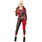 Rubies UK Suicide Squad Harley Quinn Maskeraddräkt Harlequin maskeradkläder Unisex XS