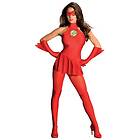 Rubies RubiesUK DC Comics® The Flash Maskeraddräkt - Superhjälte maskeradkläder Unisex XS