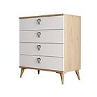 Hanah Home Byrå Versa Ek Vit 80 91