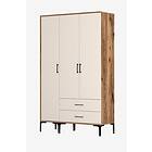 Hanah Home Garderob Kumru Valnöt Natur 120 48