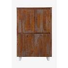 Loft24 Hög skänk Lagos Brun Furu 90 135