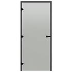 Harvia Bastudörr Black Line satin 9x21 furukarm