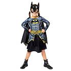 Amscan Batgirl Barndräkt Eko Batman maskeradkläder Unisex