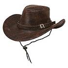 Cowboy hatt brun vuxen