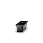Patina Plastkantin GN 1/3, svart 150 mm