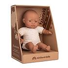 Miniland Dolls 31368: 32 cm latinsk docka med mjuk kropp presenterad i en presentlåda. Naturlig