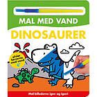 Mal med vand Dinosaurer (papbog med pensel farvelæg igen og igen)