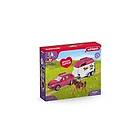 Schleich Horse Club 72223 Set of figures Car with trailer Basic