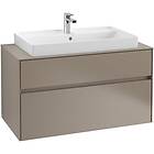 Villeroy & Boch Tvättställsskåp Collaro 100 cm med 2 Lådor för Ovanpåliggande Skåpstvättställ C02000DH-V
