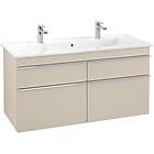 Villeroy & Boch Tvättställsskåp Venticello 115 cm med 4 Lådor för Skåpstvättställ A92901DH-V