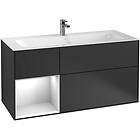 Villeroy & Boch Tvättställsskåp Finion med 3 Lådor och Hylla för Inbyggt F060GFGM-V