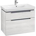 Villeroy & Boch Tvättställsskåp Subway 2,0 med 2 Lådor för Skåpstvättställ A91400DH-V