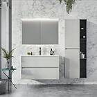 Swebad Tvättställsskåp Hemavan 60 cm enkel centrerad srt1577719+1577805