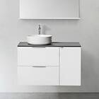 Hafa Tvättställsskåp Shape med Sidomodul 300 utan 1390500H