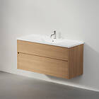 INR Tvättställsskåp GRAND Grip med 2 Lådor 120 Natural Oak 1196x570x450 mm 372434