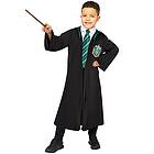 Amscan Barndräkt Slytherin Quidditch badrock av Harry Potter, plagg och trollstav, magiker, skoluniform