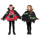 Amscan 9917843 Unisex barn Halloween Trick or Treat Transform Reveal Cape, Multi