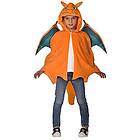 Amscan Childs Unisex officiell Pokémon-licensierad Charizard maskeraddräkt cape, Orange, 8-12 År