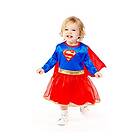 Amscan 9906720 Baby Småbarn Warner Bros Supergirl Maskeraddräkt (6-12 månader), Flickor, Flerfärgad