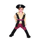 Boland 82238 – Kostym för barn, pirat Rocco, kostymset för flickor och pojkar, sjörövare, sjörövare, halloween, karneval, temafest, karneval