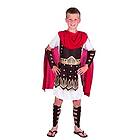 Boland Barnkostym gladiator set med tunika arm- och benskydd strider riddare karneval temafest