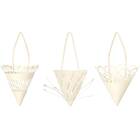 Ferm Living Julhänge pappersstrut vit 3-pack Off-white