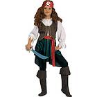 Ciao! Baby Piratessa Dei Caraibi kostym Bambina (Taglia 7–9 Anni) Con Spada, brun/röd/svart, år pojke, brun/röd/svart, 7–9 år