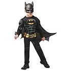 Rubies Rubie's 3300002 Black Core Batman Deluxe – barnkostym, svart, M