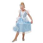 Rubies Rubie's 300171 5-6 officiell Disney-prinsessa, Cinderella glitter och glitter för flickor, kostym